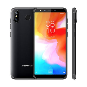 Original Global HOMTOM H5 3GB+32GB MT6739 Quad Core Mobile Phone 5.7" GPS Fingerprint Face ID Android 8.14G FDD-LTE Smartphone